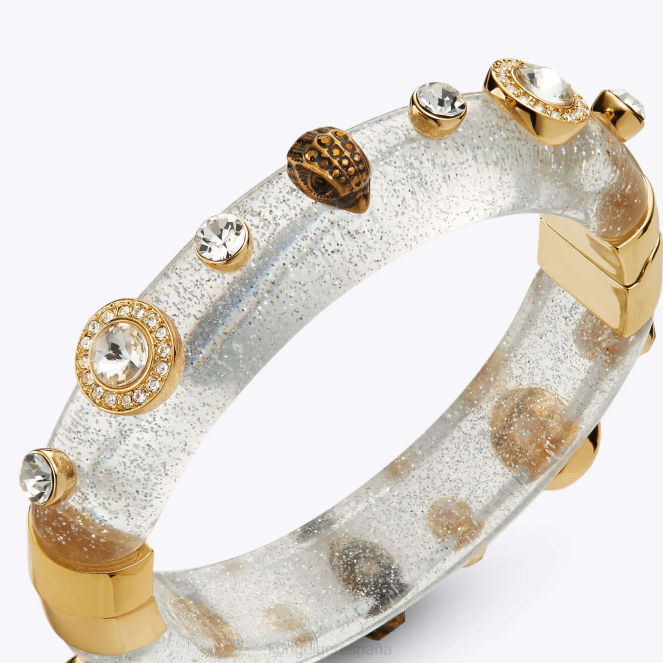 Kurt Geiger mujer pulsera de cristal brillante de Londres 2LPR553 | accesorios plata
